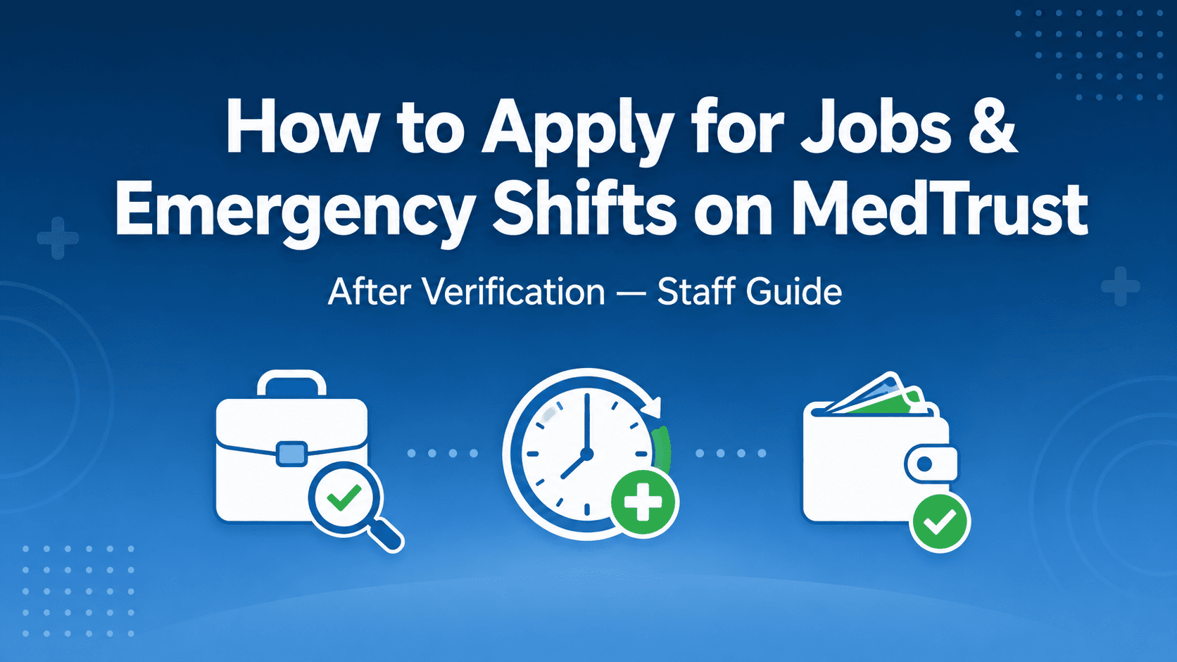 MedTrust verified staff applying for hospital jobs and emergency shifts in Ahmedabad